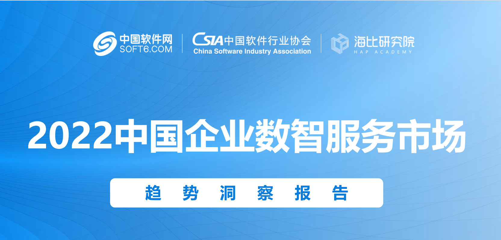 2022中国企业数智服务市场趋势洞察报告
