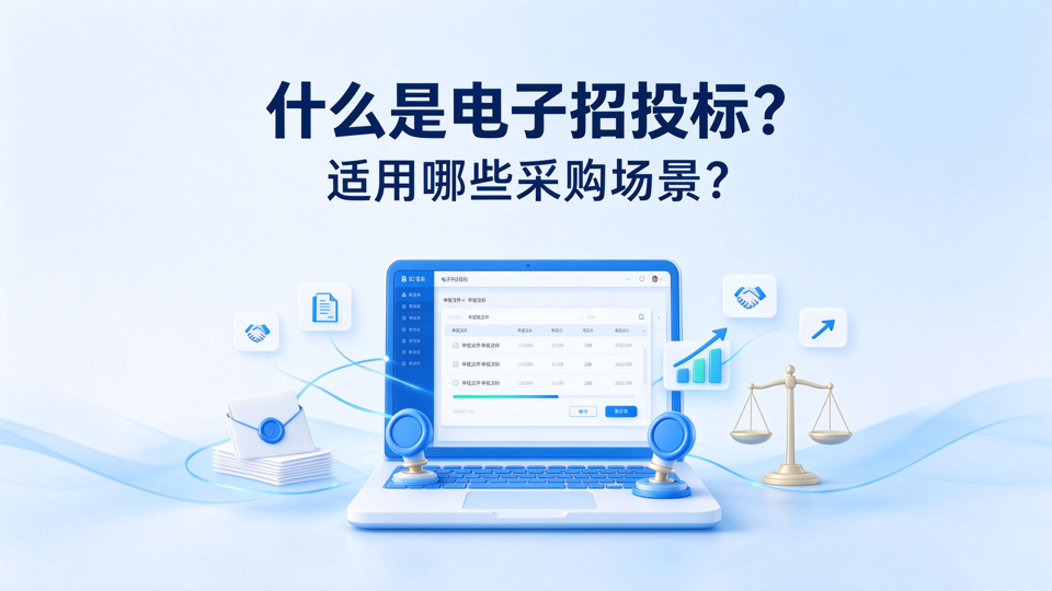 什么是电子招投标？适用哪些采购场景？
