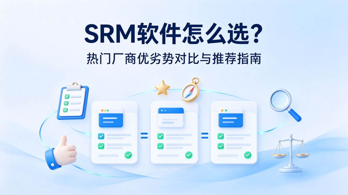 SRM软件怎么选？热门厂商优劣势对比与推荐指南