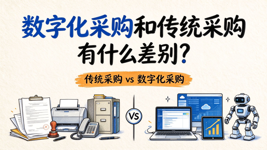 数字化采购和传统采购有什么差别？